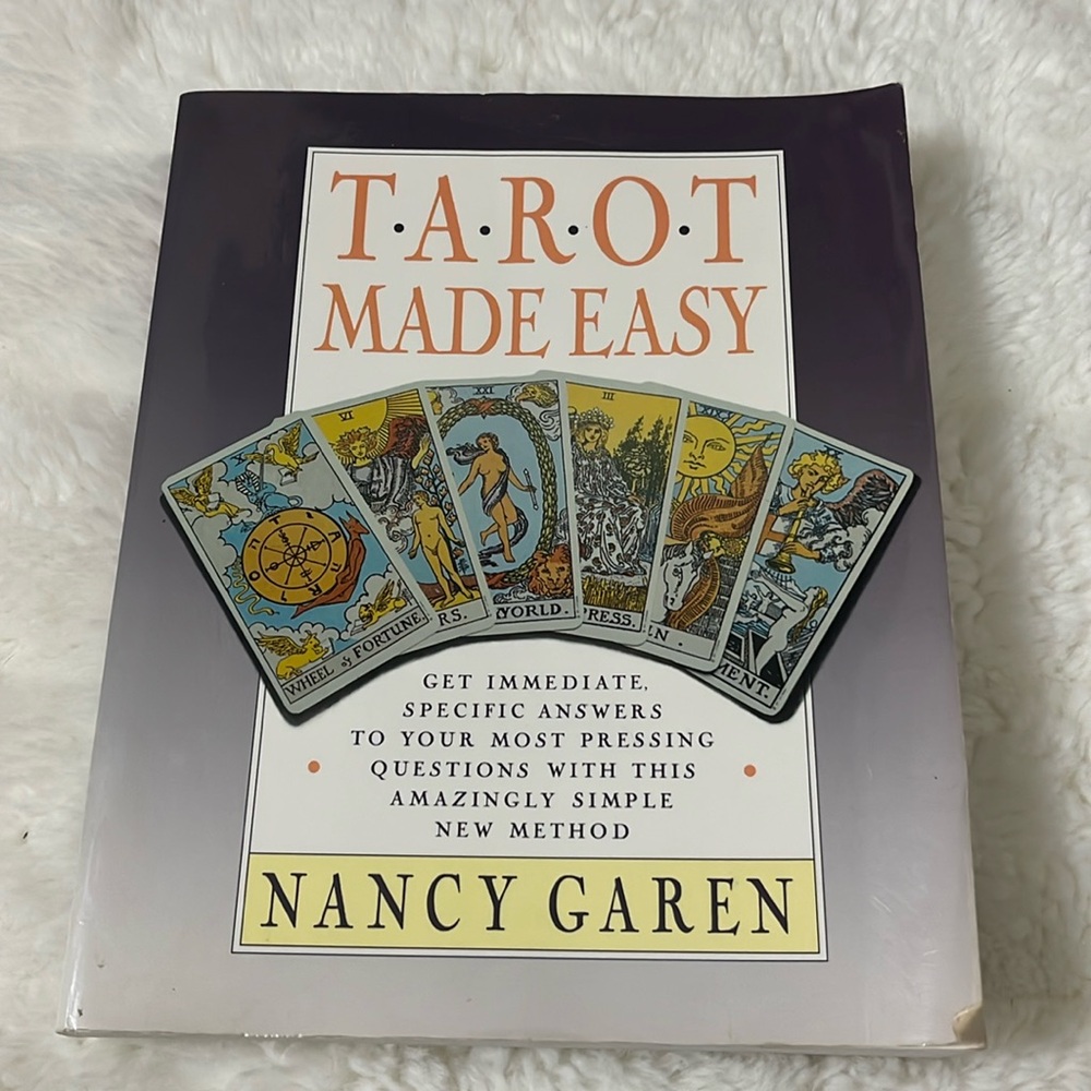 ❤️ 3/$15 Tarot Made Easy By Nancy Garen